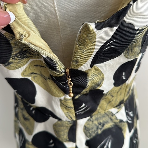 NWT Anthropologie LEIFSDOTTIR Women’s Silk Blend Ruffle Cap Sleeve Mini Dress 4 - Picture 4 of 10